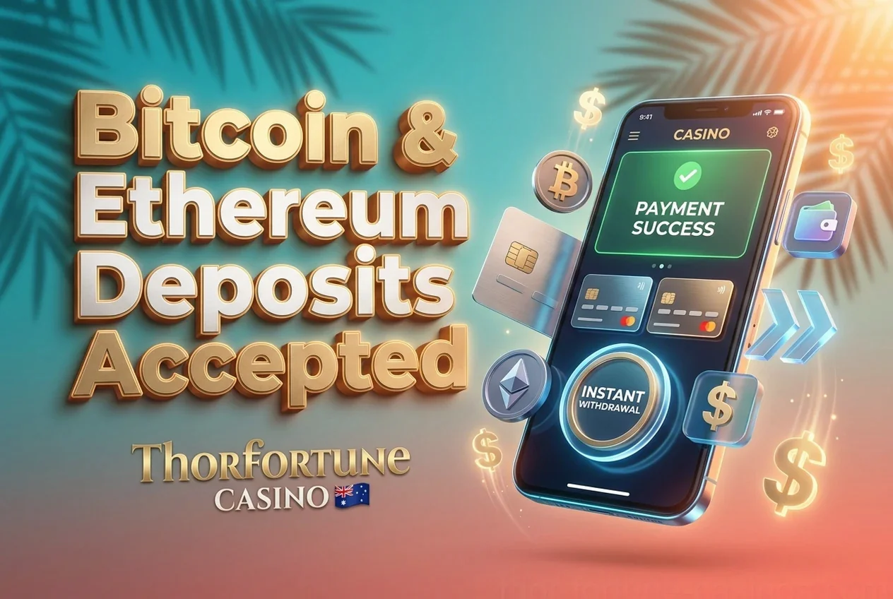 Bitcoin & EthereumDeposits Accepted