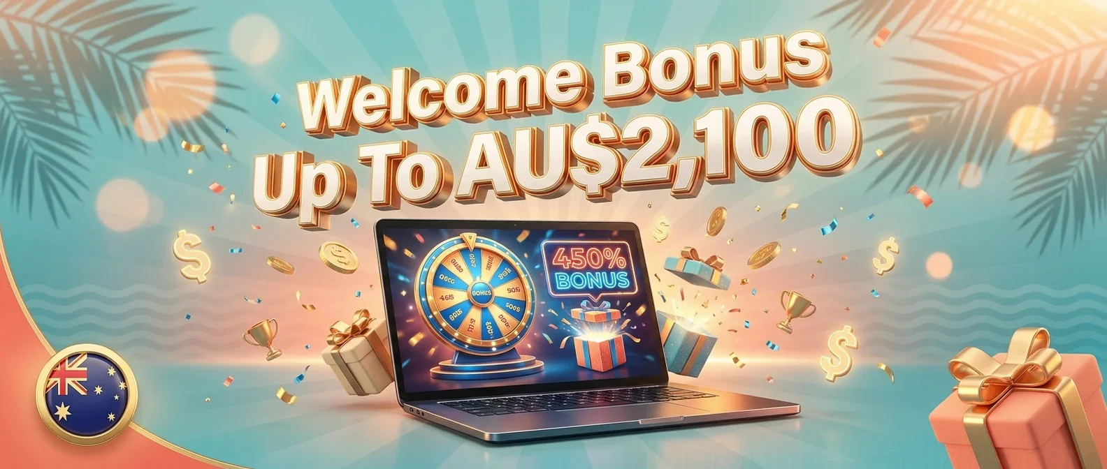 Welcome BonusUp To AU$2,100